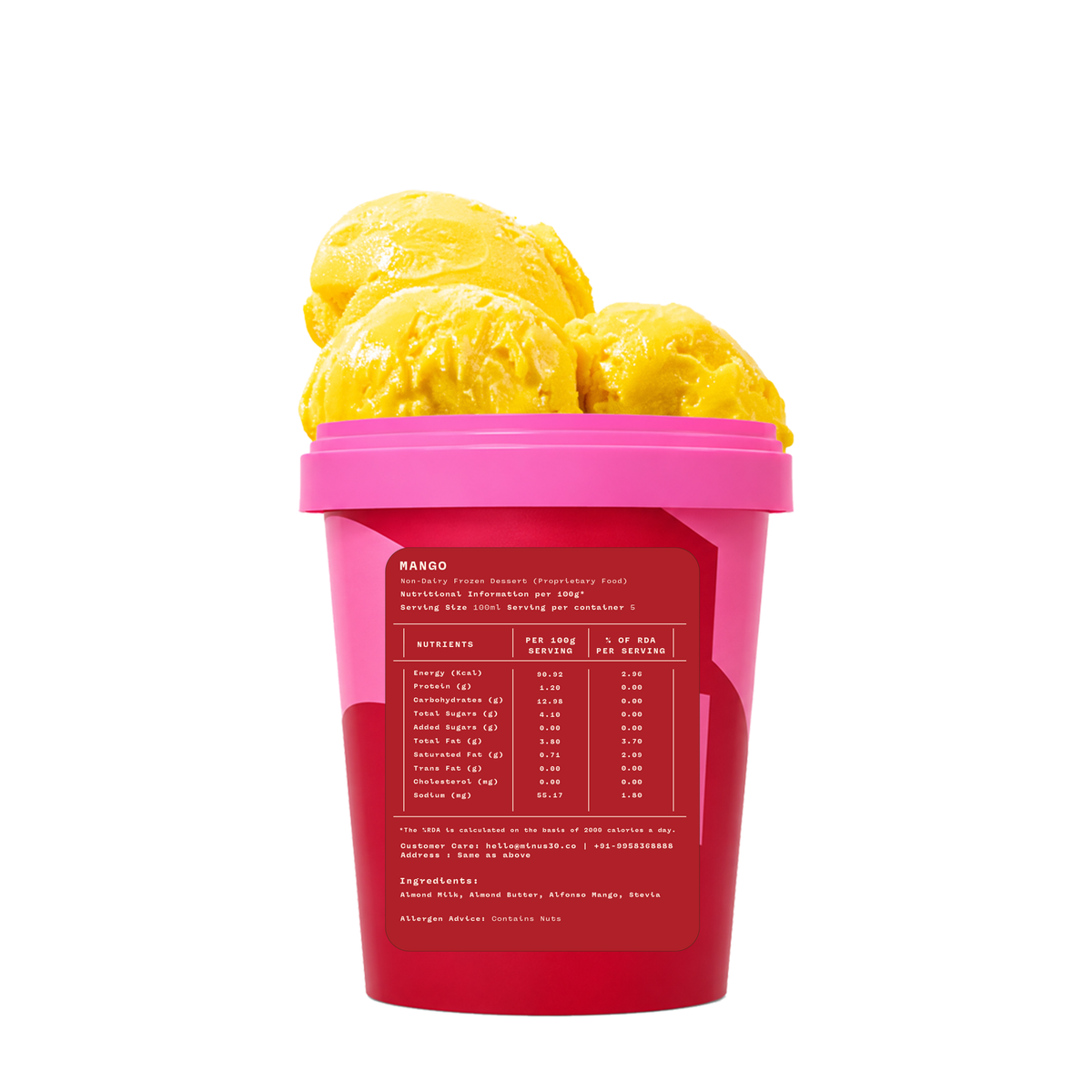 Mango (Vegan & Sugar Free)
