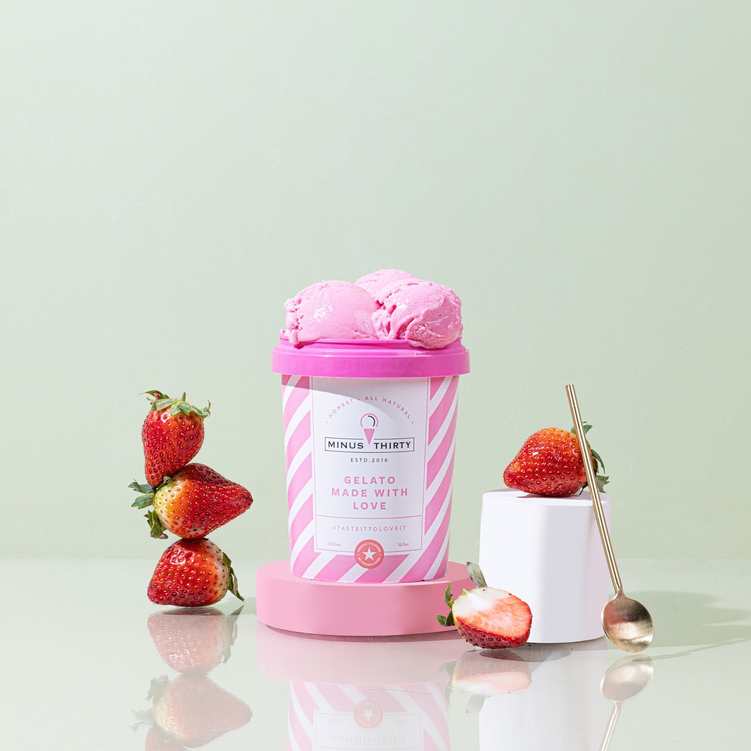 Strawberry (Vegan & Sugar Free)