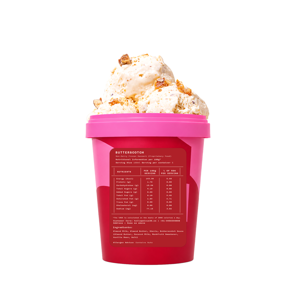Butterscotch (Vegan & Sugar Free)