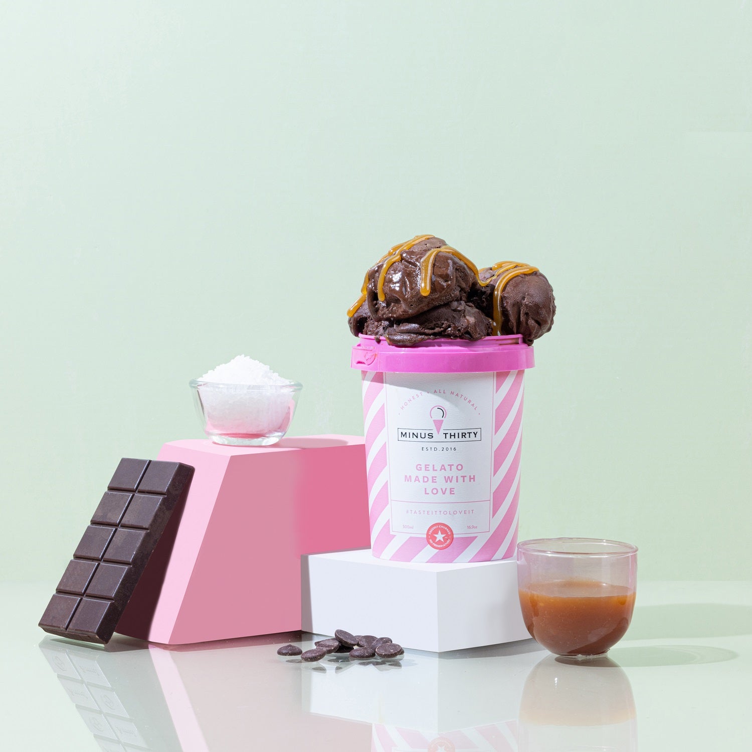 Dark Chocolate Sea Salted Caramel (Vegan & Sugar Free)